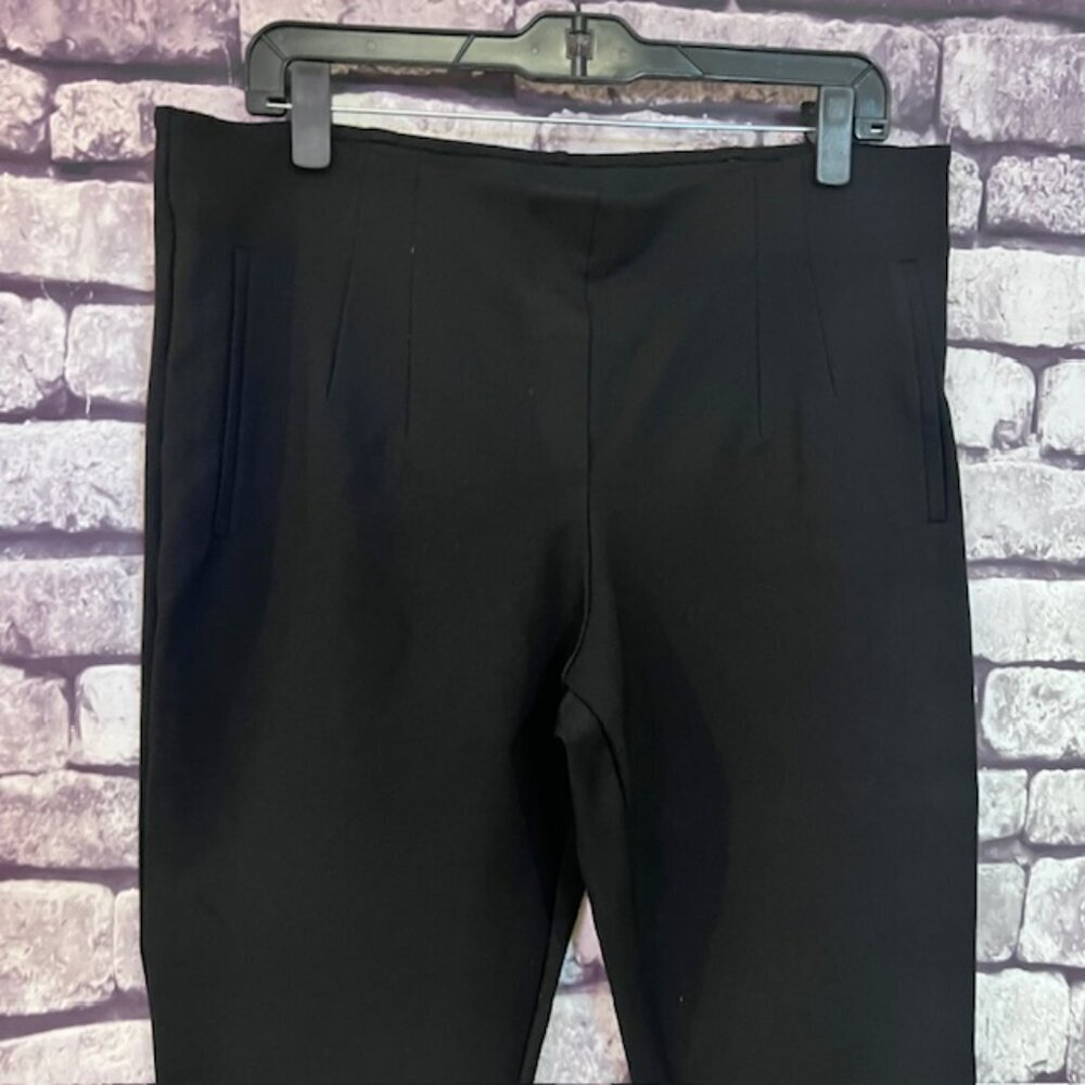 DKNY Black Pull On Leggings Size XL - Picture 2 of 8